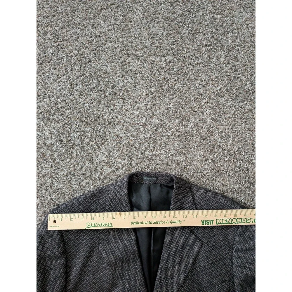 Stafford Herringbone Wool Cashmere Blazer‎ Suit Jacket 44R South Africa Made